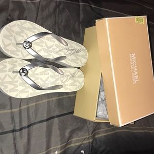 Michael Kors flip flops